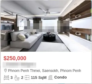 Condo Rental in Sen Sok, Phnom Penh